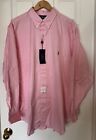 Polo Ralph Lauren Big Men   s 18-34 35    the Dress Shirt    Cotton Button Down Pink