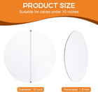 40-packs Cake Boards 10 Inch Round  Cake Boards White Cake Board Rounds  White C