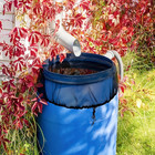 1 Pc Rain Barrel Mesh Cover Drawstring Net Leaf Debris Protector