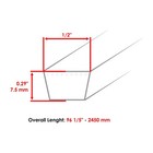 Caltric 42  Deck Belt For Craftsman T1400 T1800 T105 T110 T130 490-501-m044