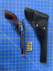 Airsoft Cybergun Colt Single Action Army Cavalry Model With Leather Holster