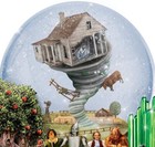 Bradford Exchange Wizard Of Oz Handcrafted Musical Spinning Glitter Snow Globe