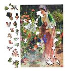 Wooden Jigsaw Puzzle For Adults By Foxsmartbox- 220 Pieces - In The Bey s Garden