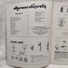 Vtg 1979 Macrame Naturally Seasonal Knotting Craft Pattern Instructions Mm421