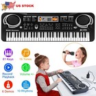61-key Digital Music Piano Keyboard Kids Electronic Musical Instrument Xmas Gift