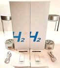 Lot 2 Rechargeable Hydrogen Water Bottle Ionizer Generate 2000ppb Pem Spe Upgrad