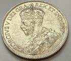 1928 Canada Silver 25 Cents Xf