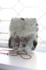 Vintage Bolivia Chuspa Bag 1950s Llama Fur
