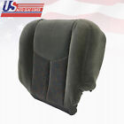 2003 To 2007 Chevy Silverado Lt Driver Bottom Cloth Seat Cover Dark Pewter Gray