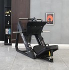Leg Press Commercial Grade Plate Loaded Adjustable Machine  1000-pound Capacity