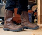 Caterpillar Men Drawbar Steel Toe Work Boot