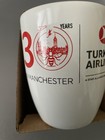 Brand New Turkish Airline 30yr Anniversary  Ceramic Mug At Manchester Airport