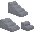 Memory Foam Dog Stair 2 3 4 Non-slip Step Dog Cat Puppy Ladder For High Sofa Bed
