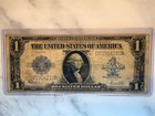 1923  1 Silver Certificate Horse Blanket Large Note Blue Seal Speelman White