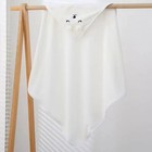 Baby Animal-shaped Bathrobe  Quick-absorbing Soft Hooded Bath Towel  Baby Wrap B