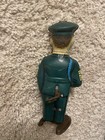 Rare - Vintage 1950 s  J  Chein  Tin Windup Toy  U s  Marine 