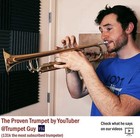 Libretto Gold Lacquer Bb Trumpet Set  Rose Brass Leadpipe  Standard For Begin   