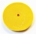 2 Ptc 8  Sewn Buffing Wheel Pad Stiff Firm 5 8  Arbor Bench Grinder Polish  4158