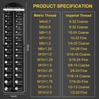 Upgrade Nut And Bolt Thread Checker  Premium Solid Aluminum Bolt And Nut Iden   