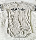 New York Yankees Giancarlo Stanton Game Used Road Jersey Fanatics Mlb Authentic