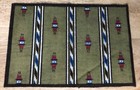Antique 8    X 5 375    Tobacco Felt Blanket Pattern