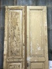 Antique French Double Doors  43x89 5  Raised Panel Doors  European Doors A408