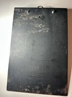 A   W Vintage Metal Black Clipboard
