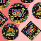250pcs Cinco De Mayo Decorations Mexican Fiesta Plates And Napkins Black Mexi   