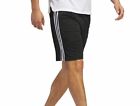 Adidas Men s Active Shorts 3-stripes Shorts With Zipper Pocket Black Blue M l xl