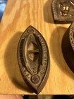 Antique Sad Iron Enterprise Mfg Co  And Matching Enterprise Trivet  1 And 3