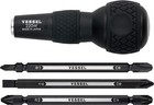 Vessel Ball Grip Screwdriver Set Interchangeable Metric Motorcycle Drivers Jis