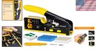 Professional Rj45 Crimp Tool Kit With Network Cable Tester - All-in-one Solution
