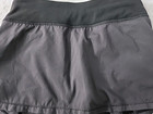 Ivivva By Lululemon Girls Black Tennis Skort Size 7 Preowned