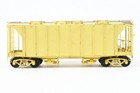 O Pecos River Brass Acf 34  Covered Hopper Closed Sides round Hatches Rebuilt
