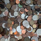 Huge Bulk Mixed Lot Of 100 Assorted Foreign Coins From Around The World 