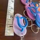 Flip Flop Keychains Bulk Lot Party Favors Kids Summer Beach Sandals