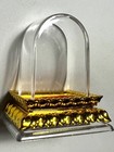 Acrylic Box Phra Lp Rare Old Thai Buddha Amulet Pendant Magic Ancient Idol 1