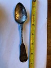 Coin Silver  Spoon 6  Monogrammed Marked  coin  By R  Mcdonald Early American