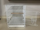 Prevue Pet Products Travel Bird Cage Foldable 3 4 Wirespace 20x12 5x15 5   Perch