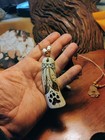 Eagle Feathers Carved Antler Necklace Wolf Track American Bald Eagles Bsa Golden