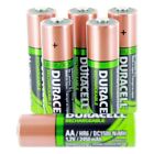 Qty 8 Duracell Duralock Technology Rechargeable Aa 1 2v Batteries - 2450mah