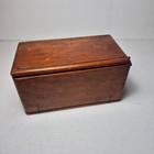 Vintage Singer Puzzle Oak Box 1889 Wood Attachments Sewing Machine Parts Video