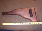 Wooden Enclosed Pistol Holster Wwi German P08 Luger  like A Broomhandle  Mauser