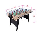 48  Foosball Table  Football Soccer Game Table For Adults Kids