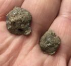 2 Late Roman   Early Byzantine Lead Bullae seals  Victory Crowns Emperor  Ex-cng