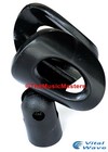  6  X-large Wireless Microphone Clip Karaoke Tripod Stand Mic Holder Clamp Mount
