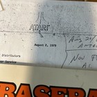 Original Factory 1979 Atari Baseball Arcade Video Game Owners Manual