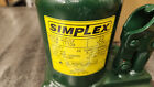 New Simplex Hj22lp 22-ton Low Profile Hydraulic Hand Bottle Jack  Made In Japan 