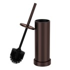 Toilet Brush And Holder Set  304 Stainless Steel Heavy Duty Toilet Bowl Bronze