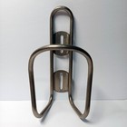 Raw Color Titanium Tube Ultra Light Water Bottle Cage With Free M5 Ti Bolts